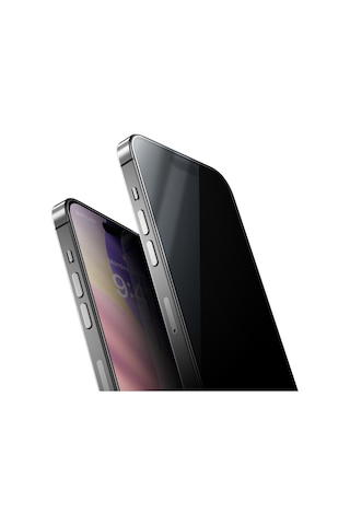 Buff Apple Uyumlu   iPhone 17 Air 5d Privacy Easyfit 2 Adet Ekran Koruyucu