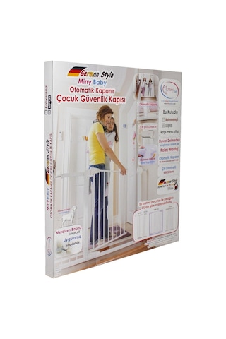 Portakal Safety German Style Güvenlik Kapısı - Beyaz