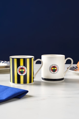 Karaca X Fenerbahçe Lisanslı 2 Kişilik Çay Fincan Takımı 230 Ml Lacivert