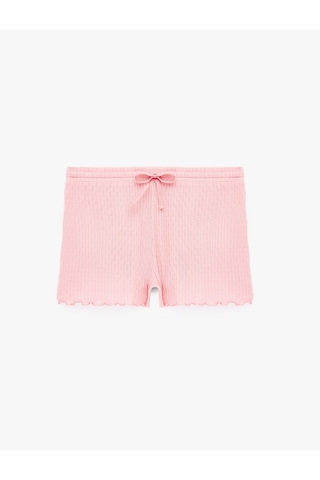 Koton Rahat Kalıp Beli Lastikli Pijama Altı Pembe 6slk80005mk Gül