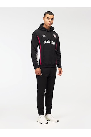 Bjk Swt 054 Fc-0208 Beşiktaş Orijinal Lisanslı Siyah-beyaz Sweatshirt 25/26 Sezon SiYAH