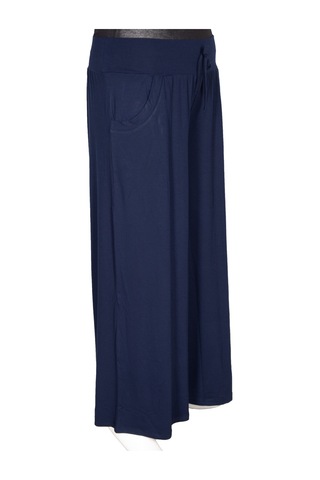 Barem Kadın Elisa Viskon Penye Cepli Spor Lacivert Pantolon Etek 001