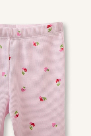 Defacto Meyve Baskılı Waffle Tayt Kız Bebek H3006a526sppn671 Pembe-pn671