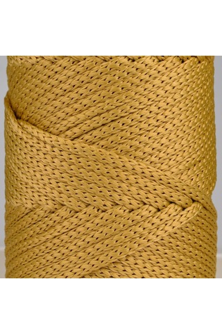 5 Mm - 400 Gr Polyester Makrome 95 M Polyester Makrome Ip Supla Ip Ve Çanta Ipliği Hardal