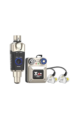 Xvive Xv-u45t9 Kablosuz In-ear Monitör Sistemi + Monitör Kulaklık İçerikli Set