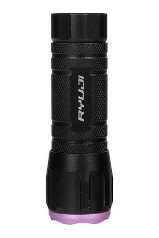 Ryuji Uv Ve Beyaz Renk 120 Lümen 10cm Pilli El Feneri Siyah