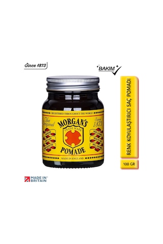 Morgan's Pomade Hair Darkening Pomade - Grileşen Saçlara Özel Renk Koyulaştırıcı Pomad 100 ML