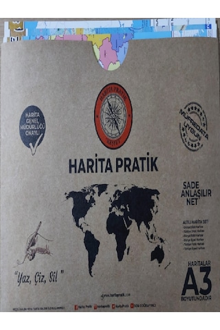 (10 lu )Harita Türkiye ve Dünya Fiziki,Siyasi,Dilsiz Harita