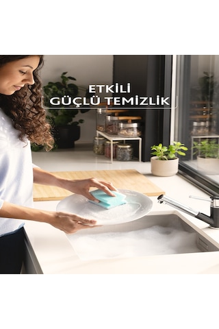 Vileda 2 Paket 3lü Pro Clean Düz Bulaşık Süngeri Vld0000000461