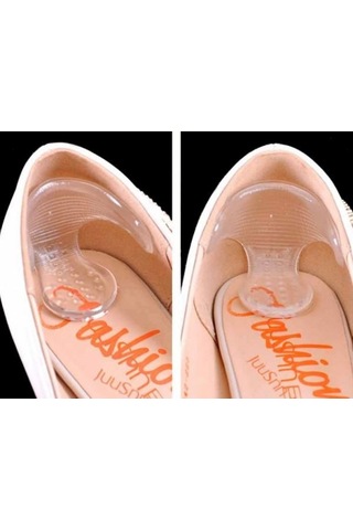 Ramdet Silikon Ayakkabı İçi Topuk Vurma Önleyici Koruyucu Aparat 1 Çift