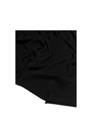 Premium Modal Cupro Kumaş En 150 Cm Yumuşak Ve Dökümlü Siyah
