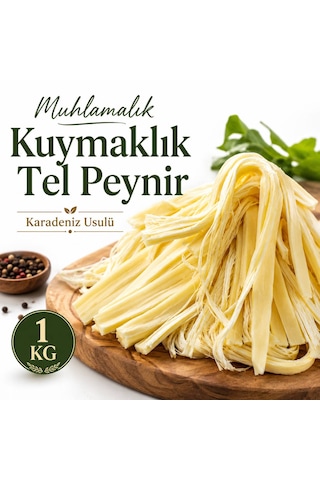 Blacksea Organics Muhlamalık Kuymaklık Uzayan Tel Peynir 1 Kg
