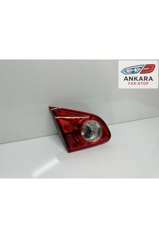 Nissan Qashqai 2007 - 2010 Stop Lambası Sol İç Arka Bagaj Kapağın Da Kalan İç