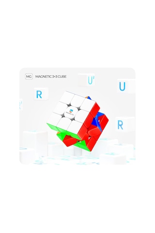Gan Cube Monster Mg Manyetik Bloklar 3x3 Zeka Küpü Profesyonel Speed Cube Hızlı Dönüş 4722