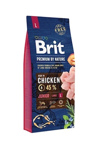 Brit Premium Nature Tavuklu Büyük Irk Yavru Köpek Maması 15kg Brit Premium Nature Tavuklu Büyük Irk Yavru Köpek Maması 15kg