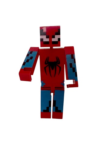 Minecraft Örümcek Adam Nerf Karakter Oyuncak Spider Man Nörf Tabanca Seti