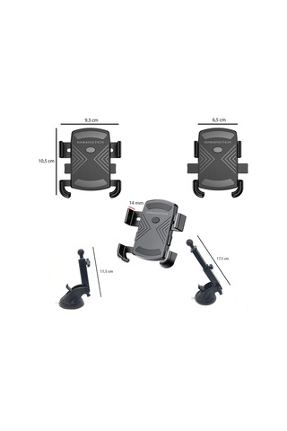 Knmaster Tt-600a Vakumlu Araç İçi Telefon Tutucu