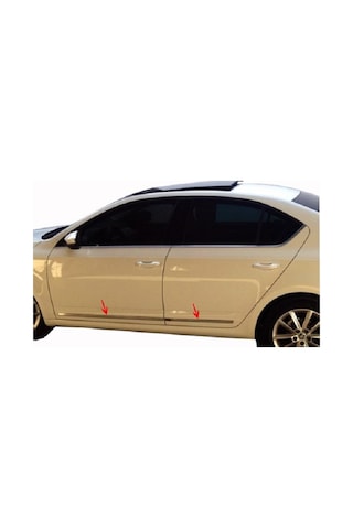 SKODA OCTAVİA Krom Kapı Yan Çıtası 4 Kapı 2013-2020