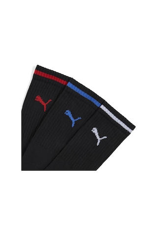 Puma Sport Crew Stripe 3'lü Unisex Siyah Günlük Stil Çorap 90794101
