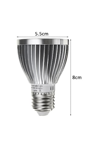 Konesam Bitki Büyüme Ampulü - 60w E27 40kırmızı+14mavi+2ır+2uv Led İle Güçlü Fotosentez Desteği