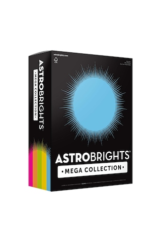 Astrobrights Mega Koleksiyon, Renkli Karton, "brilliant" 5 Renk Çeşitli, 320 Yaprak, 8.5 İnç X 11 İnç - Daha Fazla S Genel