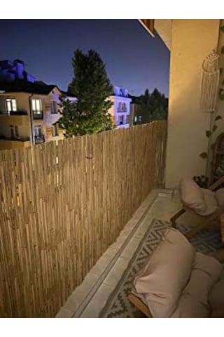 1.20 Cm X 3 Metre Hasır Kamış Bahçe&balkon Çiti Dekarasyon