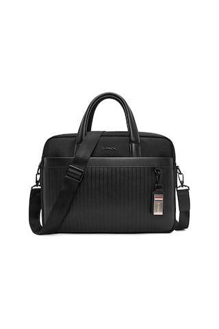 D-pack Erkek Siyah Uzun Askılı Kumaş Evrak Çantası 24wbd30136f-131879 Siyah