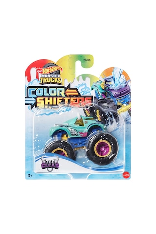 Mattel Hot Wheels Monster Trucks Renk Değiştiren Araçlar Hgx06-hvh83 Steer Clear Çok Renkli