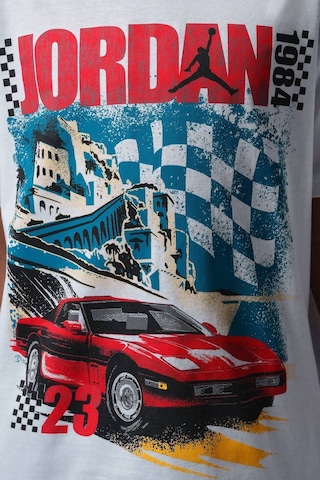 Nike Erkek Çocuk Jordan Tişört 95g177 BEYAZ