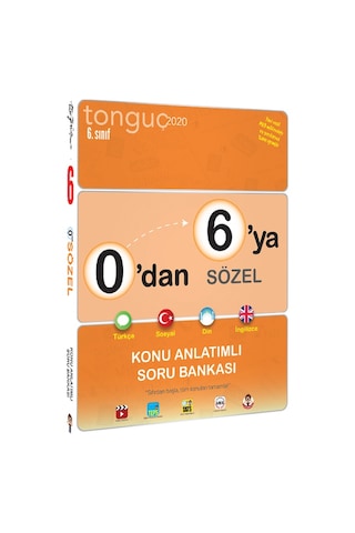 Erconcept-Tonguç 0'Dan 6'Ya Sayısal Sözel Konu Anlatımlı Soru Bankası