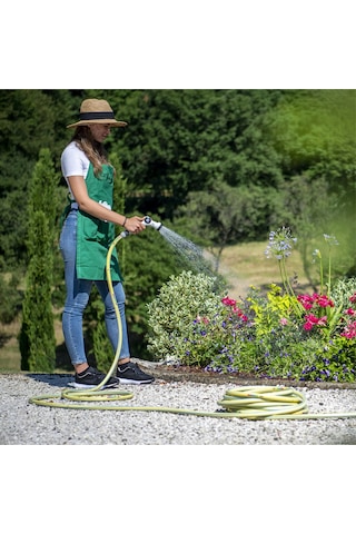 Nts Yellow Dayanıklı Bahçe Sulama Hortumu 25 Metre