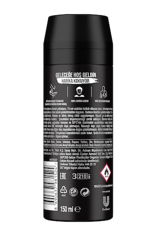 Axe Black Frozen Pear&Cedarwood Scent Erkek Sprey Deodorant 150 ML
