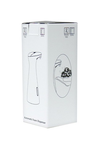 Mufunye Ev İçin Akıllı 200ml Otomatik Algılama Köpük Yıkama Cihazı - Evcil Kullanıma Uygun Pratik Temizlik Aleti Beyaz