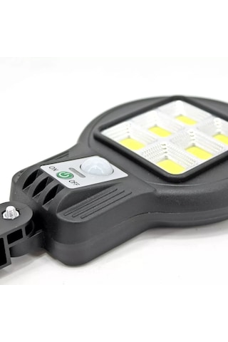 Solar Güneş Enerjili Sensörlü Mini Duvar Lambası 48 Led Cl182-6