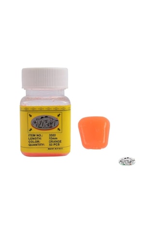 3560 Pop Corn Silikon Mısır 50 Li Kutuda Turuncu