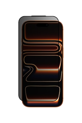 Apple Uyumlu iPhone 17 Pro Max Benks Glass Warrior 2.0 Ezfita Privacy Hayalet Cam Ekran Koruyucu Uygulama Aparatı