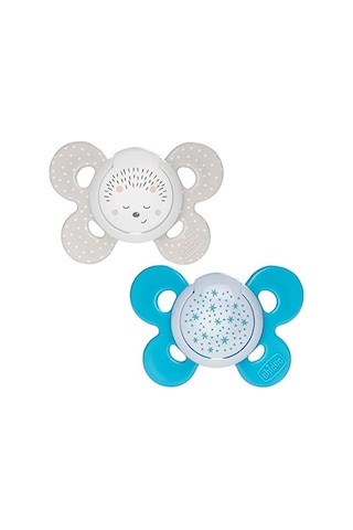 Chicco Physioforma Comfort Silikon Emzik (16-36 Ay) 2'Li Bej - Gri