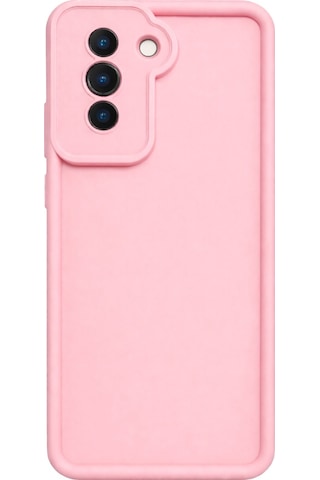 Huawei Nova 10 Pro Uyumlu Kamera Çıkıntılı Mat Silikon Telefon Kılıfı Pembe