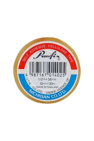 Panfix Selofan Bant 12MM X 33 M 1 Kutu 12 Adet