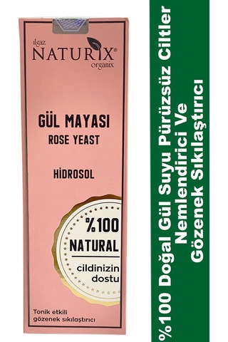 Naturix Yavaş Uzayan Saçlar Tuzsuz Keratin Şampuanı 600 ML + Cilt Temizleyici Gül Mayası 2 x 250 ML