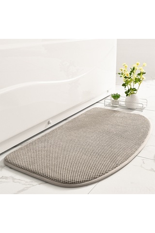 Dianziye Banyo Suyu Emici, Kayma Engeli, Hızlı Kuruyan Ev Çatı Matı - Gri Renk, 50x80 Cm Diğer