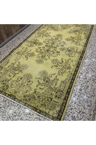Hoom Rugs Vintage Sarı 117x210 2,45 M2 Vintage Halı Sarı