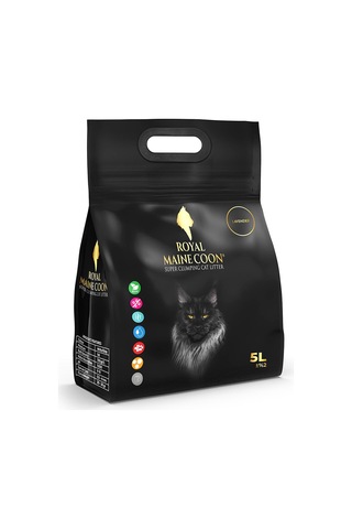 Royal Maine Coon Lavanta Kokulu Perlit Kedi Kumu 5 L