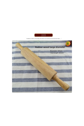 Yifomall Kuru Ağacı Noel Geyiği Desenli Yoğurma Çubuğu, 43cm Büyük Boy, Hamur Yoğurma, Mantı, Pastane Gereci, Dayanıklı Ve Temizlenmesi Kolay