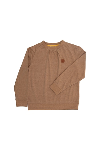Kız Çocuk Uzun Kollu Terrosso Tshirt - Reborn Kahverengi