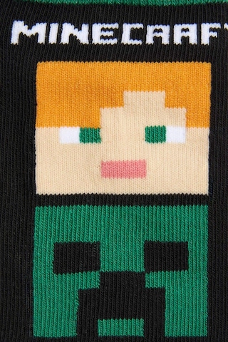 Defacto Minecraft 3lü Pamuklu Patik Çorap Erkek Çocuk I1011a8nsgn2 Yeşil-gn2