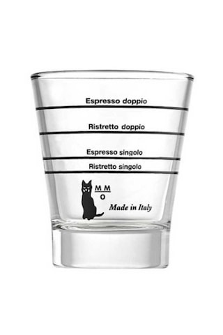 Motta Kahve Ölçü Bardağı 30/60ml Şefaf