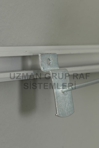 Uzmangrupraf Uzman Grup Raf Kanallı Pano Kancası-100'Lü Paket-Kanca