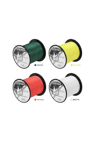 Novahub Lixada 3 Paket 500m Balık Avı İpi, 4 Lifli, Tuzlu Su İçin, Taze Su Uygun