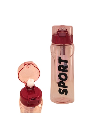 Sporcu Matarası Pipetli 700ml Solo Tp706 Bordo